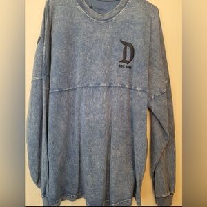 Blue Long Sleeve Shirt with Disneyland Logo